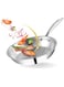 Vinod Platinum Triply Stainless Steel Fry Pan/Sautepan/Skillet/Egg Pan 24 cm, Sturdy Riveted Handle,SAS Metal,Induction and Gas Stove Friendly,Scratch Resistant,2.5mm thick