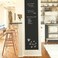 Self Adhesive Charkboard, Removable and Reusable Large Chalk Board Wallpaper with 5 Chalks, DIY Wall Decal Alternative Blackboard Sticker for Home Office School Cafe Restaurant, 17.7" x 78.7