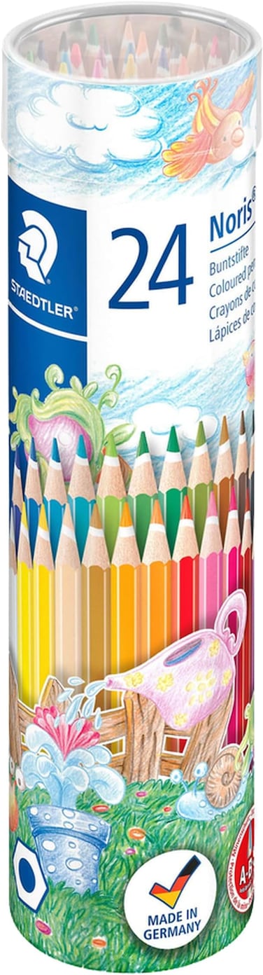 STAEDTLER Col Pencil Cylindr Set=24col.
