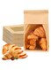 20 Pcs Paper Bread Bags for Homemade Bread,Sourdough Paper Bread Bags with Clear Window for Gifting,Bread Loaf Bags For Kitchen Use, for Storage Bread Cookies &amp; Snacks