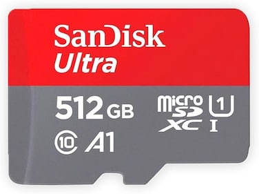 SanDisk 512GB MicroSDHC UHS-I Card