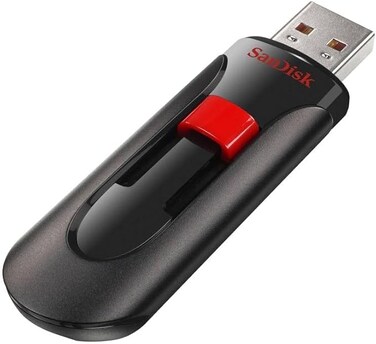 SanDisk 256GB Cruzer Glide USB 2.0 Flash Drive - SDCZ60-256G-B35, Black