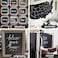 Large Chalkboard Contact Paper Roll - 17.7" x 78" (6.5 Feet) - 5 Chalks Included - Chalk Board Paint Alternative Wallpaper - Adhesive Blackboard Wall Decal Vinyl - Black Chalkboard Stickers