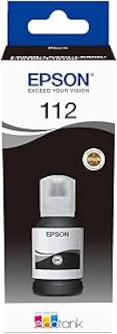 112 Ecotank Pigment Ink Bottle Black