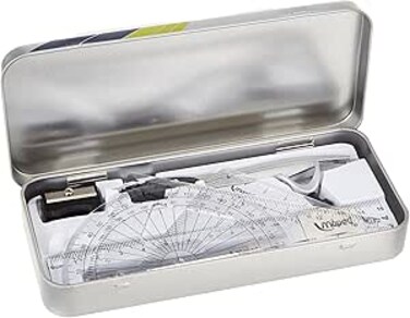 Maped Study Metal Compass Geometry Box Set 8-Pieces