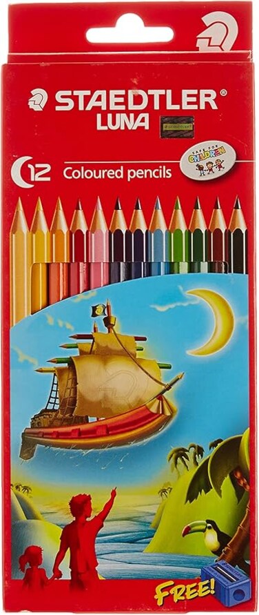 Staedtler Luna 12Color Pencil 136-Lc12