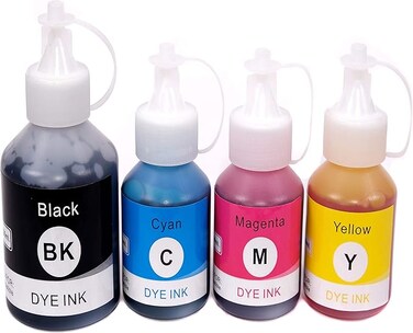 Ink Refill for Brother DCP-T500W, DCP-T510W Compatible T Series BT6000BK / BT5000 (4 Color - T500W / T510W)