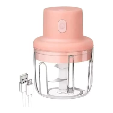 Mini Wireless Electric Food Chopper &ndash; USB Kitchen Blender for Garlic, Meat, Veggies &amp; More
