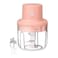 Mini Wireless Electric Food Chopper &ndash; USB Kitchen Blender for Garlic, Meat, Veggies &amp; More