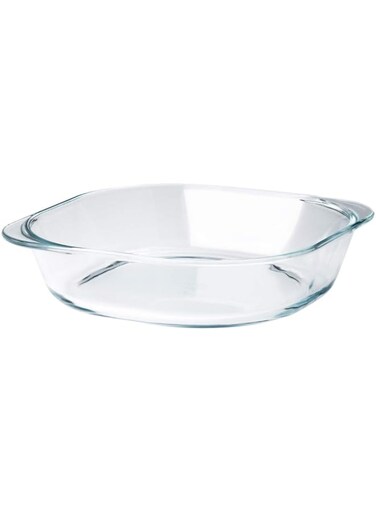 FOLJSAM Oven Dish Clear Glass
