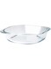 FOLJSAM Oven Dish Clear Glass