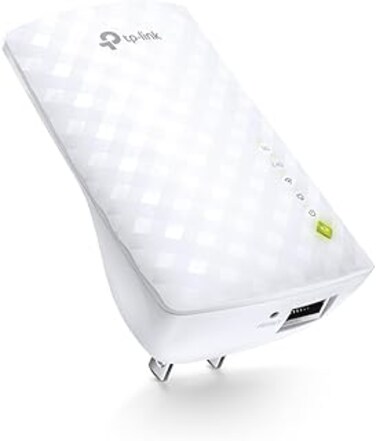 RE200 AC750 Dual Band Mesh Wi-Fi Range Extender 433 Mbps 5GHz and 300Mbps 2.4GHz Speed White