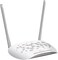 TL-WA801N WiFi Access Point, N300 Wireless Bridge, 2.4Ghz 300Mbps, Supports Multi-SSID/Client/Bridge/Range Extender, 2 Fixed Antennas, Passive PoE Supported White/Grey