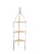 3 Tier Modern Boho Style Wooden Floating Wall Decor Hanging Triangle Shelves