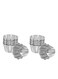 12 Pcs Cake Mold Stencils for Cakes Baking Molds Egg Tart Molds Multi-use Muffin Cups Baking Tart Molds Pudding Molds for Steaming Cake Mould Mini Tart Shaper Small Pudding Molds