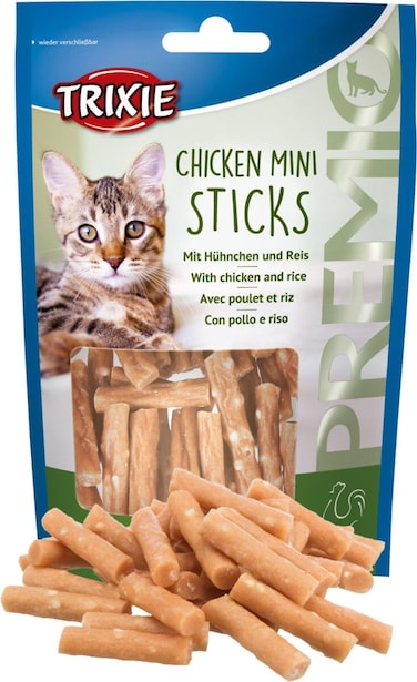 Trixie Premio Mini Sticks Cat Treats - 50G