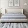 Nova Nap Upholstered Premium Single Size Bed (100 X 200 CM) Off White Color