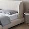 Nova Nap Upholstered Premium Single Size Bed (100 X 200 CM) Off White Color