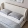 Nova Nap Upholstered Premium Single Size Bed (100 X 200 CM) Off White Color