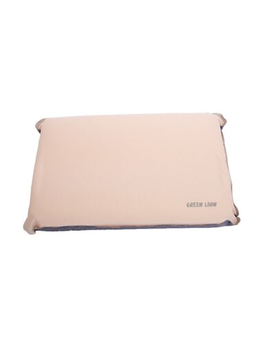 LION Inflatable Camping Pillow, Portable &amp; Travel-Ready, Ergonomic Neck Support, Soft &amp; Skin-Friendly, 10S Quick Self-Inflating, Breathable Surface, Tear-Resistant, Light Weight, Carry Bag Included
