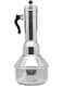 Stainless Steel Puttu Kutty, KPK003, 27 CM, Puttu Maker Silver 36.5cm