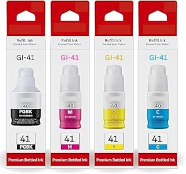 G3470 G4470 Color Compatible Ink Set GI-41 Compatible printer models Cann Pixme Compatible other printers Pixma G2420 G2430 G2460 G2470 G3420 G3430 G3460 G3470 G4470