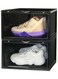 2-Pack Premium Side Open Shoe Box Black 36 x 26 x 21cm