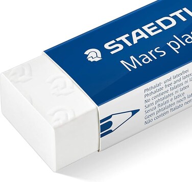 Staedtler Mars Plastic 526 50 Blister Pack of 4 Pencil Erasers