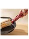 CORAL Anti-scald Clip Silicone Kitchen Anti Scald Plate Bowl Dish Pot Holder Anti-hot Clip Lifter Kitchen Accessories Gadget Tongs Gripper Silicone (1-Pack Red)