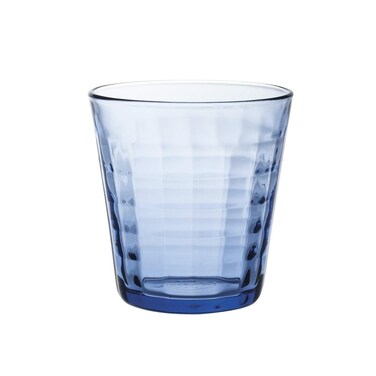 Duralex Prisme Marine Tumbler 275 ml - Pack of 4, Durable, Dishwasher Safe, Temperature Resistant Glassware