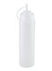 White Plastic Sauce Bottle &ndash; Durable &amp; Leak-Proof Condiment Dispenser