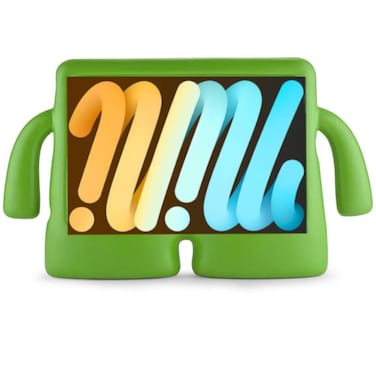 ZOOMEE 3D Kids Cute Shockproof EVA Foam Stand Cover Case For Apple iPad Mini 7 A17 Pro 2024 / iPad Mini 6 2021 8.3 Inch