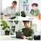 ZOOMEE iPad Mini 7 Case 2024 (A17 Pro), iPad Mini 6 Case (8.3-Inch,2021 Model), iPad Mini 7th/6th Generation Case with Pencil Holder, Trifold Stand Smart Case with Soft TPU Back (Black)