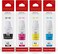 GI- 41 ink set 4-Pack (PigmentBlack Cyan Magenta Yellow) GI 41 Compatible for CANN PIXM G1420/G2420/G2460/G3420/G3460