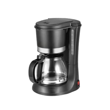 1.2L Drip Coffee Maker Machine, 900W Fast Brewing Coffee Machine with Glass Carafe &amp; Keep Warm Plate

