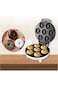 Mini Donut Maker Machine &ndash; Electric Donut Press with Non-Stick Double-Sided Heating, Kid-Fr