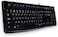 Logitech K120 Wired BUSiness Keyboard For Windows Or Linux, USb Plug-And-Play, Full-Size, Spill Resistant, Curved Space Bar, Pc / Laptop, English/Arabic Layout - Black