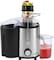 Sonashi Juice Extractor With 2 Speeds - 1.6L Capacity, 500ml Juicer Cup, Whole Fruit Juice Extractor, Power Juicer Machine for Fresh Juices, Motor Overheat Protection, 800W, SPJ-501N, Black/Silver