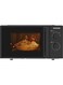 Sonashi 20L Microwave Oven - 245Mm Turntable Glass Tray With Defrost Setting, Manual Control Oven With Pull Handle Door And 6 Power Levels 20 L 700 W SMO-920 Black
