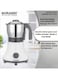 Sonashi Multipurpose Electric Coffee Bean Grinder - Premium 0.8L Stainless Steel Jar, Over Heat Protection Motor with 3 Speed Modes 0.8 L 350 W SCG-4006 White/Silver/Gray