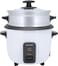 Sonashi SRC-306 Rice Cooker, Removable Cooking Pot With Metal Housing, Tempered Glass Lid, Home Appliances