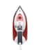 Sonashi Multifunctional Steam Iron For Crisp Ironed Clothes - Ceramic Coated Soleplate, Steam/Burst Steam/Spray/Dry Iron Function With Overheat Protection 1 kg 2400 W SI-5067N Red