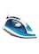 Sonashi Electric Steam Iron with Ceramic Soleplate/Anti-Drip/Anti-Calc/Auto Shut-Off/LED Display and Self-Clean Function, 100% Active Steam Holes - Scratch-Resistant 2400 W SI-5075C Deep Blue/White