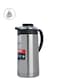Sonashi 2.L Vacuum Flask for Hot And Cold Beverages High Quality Stainless Steel Body with Double Wall Insulation Unbreakable Flasks with Big Mouth SVF-2000 Silver/Black