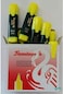 Flamingo Highlighter - 10 Pieces - Yellow