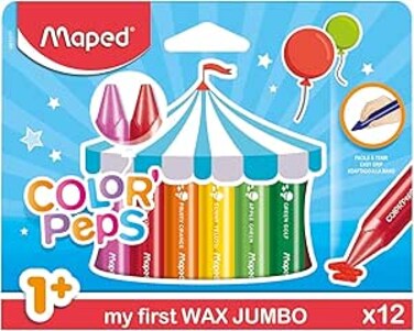 Maped Color'Peps Triangular Colored Pencils Jumbo