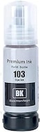 103 Black Premium Compatible Refill Ink for Epsn Tank L3150 L1110 L5190 L3100 L3252 Printer
