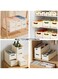 3pc/set Stackable Foldable Adjustable Slider Storage Box &ndash; Space-Saving Home &amp; Kitchen Organizer, Expandable Multi-Purpose Storage Bin