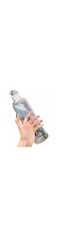 DIALFA Leak-Proof BPA-Free Water Bottle with Time Marker, Large Capacity Plastics Drink Bottle for Office, Gym, Outdoor Sports (500 ml, clear)