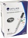 Atlas Dry Erase Markers, Low Odour Whiteboard Marker with Bullet Tip (Black) -Pack of 12